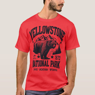 Yellowstone Nationalpark A Timeless Wilderness Ha T-Shirt