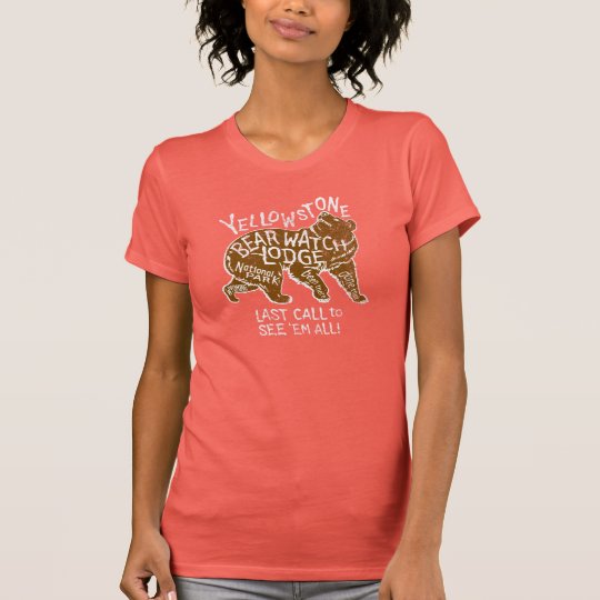 Yellowstone Nationalpark Bärn-Uhr-Häuschen T-Shirt
