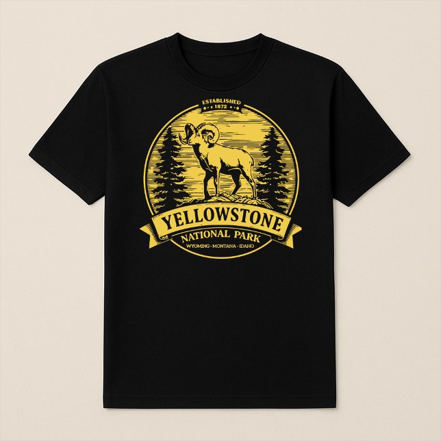 Yellowstone Nationalpark Bighorn Sheep T-Shirt (Von Creator hochgeladen)