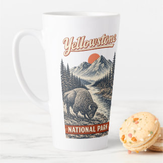 Yellowstone-Nationalpark - Bison Milchtasse