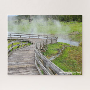 Yellowstone Nationalpark Boardwalk