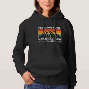 Yellowstone Nationalpark California Camping Ristor Hoodie