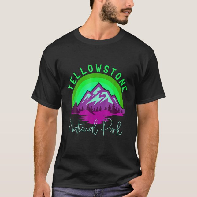 Yellowstone Nationalpark California T-Shirt (Vorderseite)