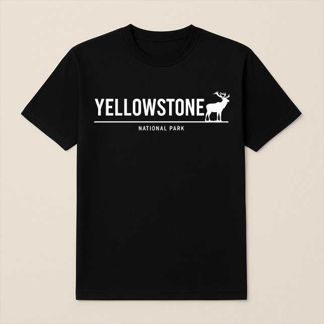 Yellowstone Nationalpark Elk T-Shirt (Von Creator hochgeladen)
