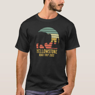 Yellowstone Nationalpark Familienstraße 2022 Ma T-Shirt