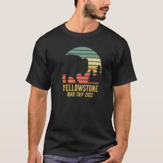 Yellowstone Nationalpark Familienstraße 2022 Ma T-Shirt