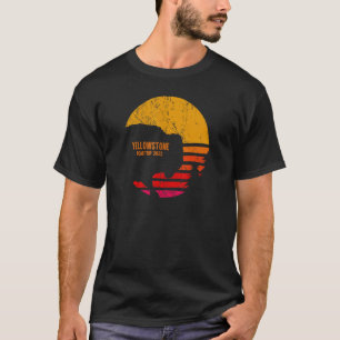Yellowstone Nationalpark Familienstraße 2022 Ma T-Shirt