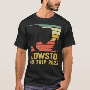Yellowstone Nationalpark Familienstraße 2022 Ma T-Shirt