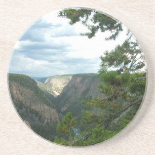 Yellowstone Nationalpark Fotografie. Sandstein Untersetzer