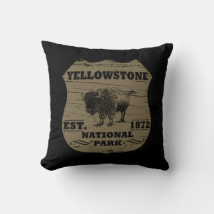 Yellowstone-Nationalpark-Geschenke Kissen