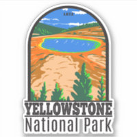 Yellowstone Nationalpark Grand Prisma Spring