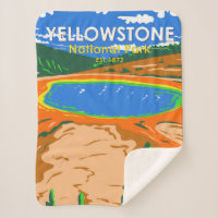 Yellowstone Nationalpark Grand Prisma Spring