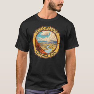 Yellowstone Nationalpark Hayden Tal Wandern T-Shirt