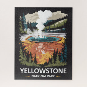 Yellowstone Nationalpark-Heißquelle