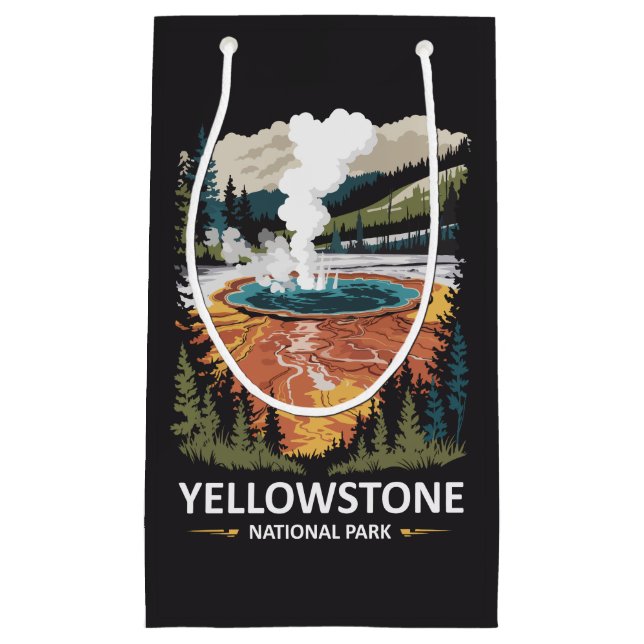 Yellowstone Nationalpark Hot Spring Kleine Geschenktüte (Vorderseite)
