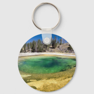 Yellowstone Nationalpark Individualisierbare Gesch Schlüsselanhänger