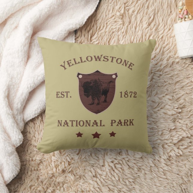 Yellowstone Nationalpark Kissen (Decke)