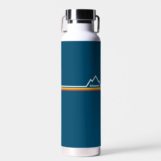 Yellowstone Nationalpark Locarno Trinkflasche (Vorne)