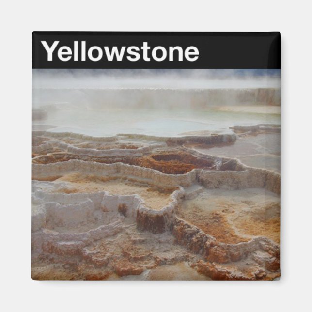 Yellowstone-Nationalpark Magnet (Vorne)
