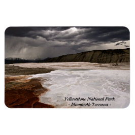 YELLOWSTONE NATIONALPARK, MAMMUTterrassen (2) Magnet