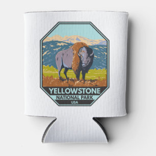 Yellowstone Nationalpark Nordamerikanisches Bison Dosenkühler