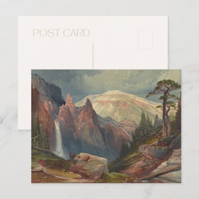 Yellowstone Nationalpark Postcard Postkarte (Vorne/Hinten)