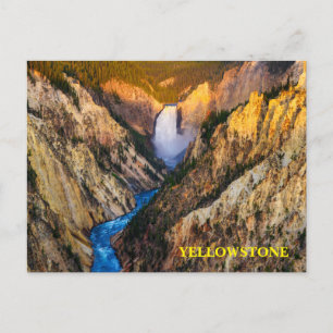 Yellowstone Nationalpark Postcard Postkarte