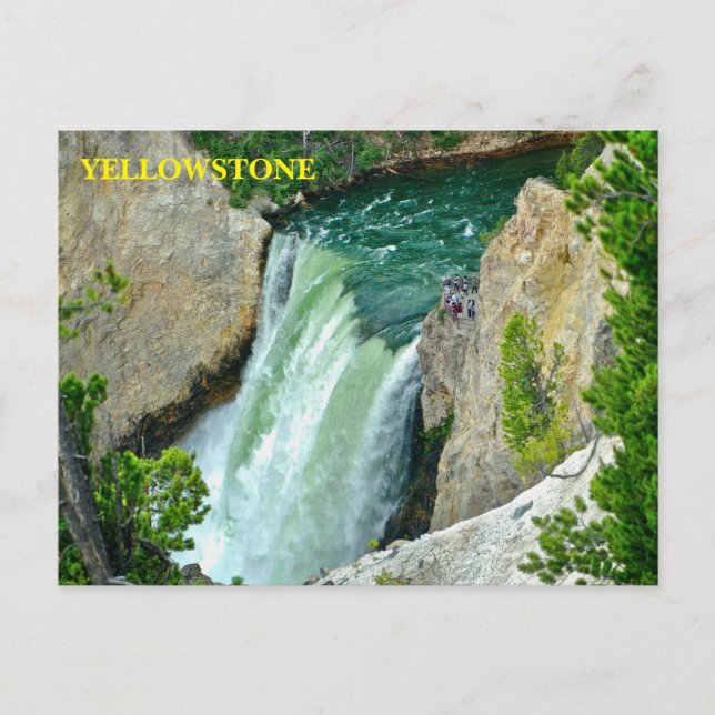 Yellowstone Nationalpark Postcard Postkarte (Vorderseite)