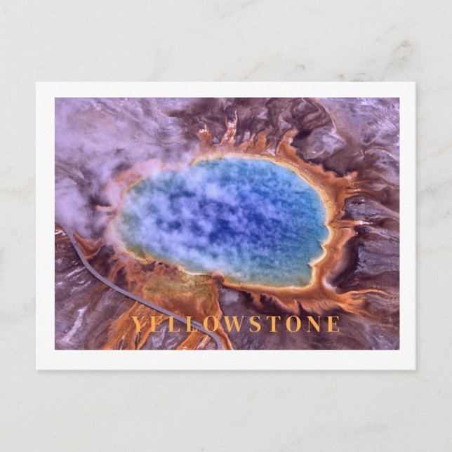 Yellowstone Nationalpark Postcard Postkarte (Vorderseite)