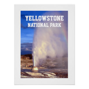 Yellowstone Nationalpark Poster