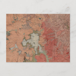 Yellowstone-Nationalpark Postkarte