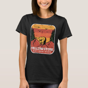 Yellowstone Nationalpark Souvenir Grizzly Bären Wy T-Shirt