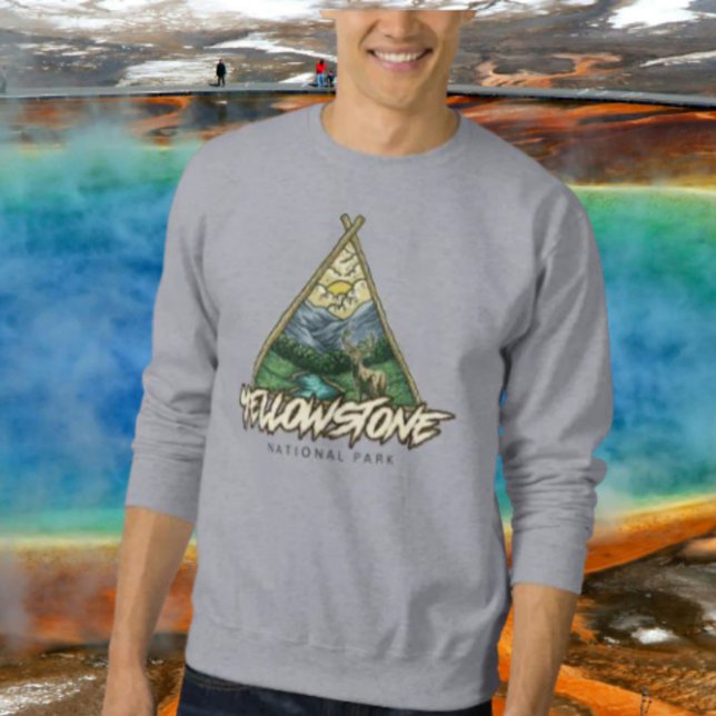 Yellowstone-Nationalpark Sweatshirt (Von Creator hochgeladen)
