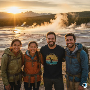 Yellowstone Nationalpark T - Shirt