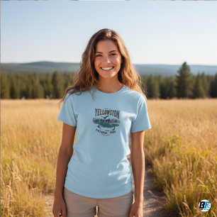 Yellowstone Nationalpark T - Shirt
