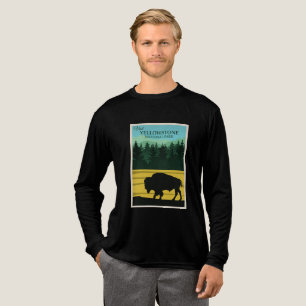Yellowstone-Nationalpark Tri-Blend Shirt