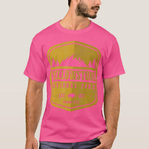 Yellowstone Nationalpark Tshirt I Liebe Wandern