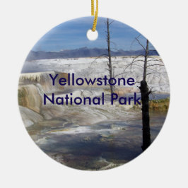 Yellowstone Nationalpark Verzierung Keramikornament
