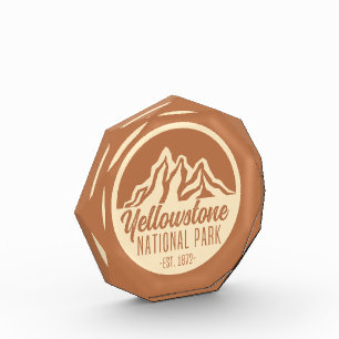 Yellowstone Nationalpark Wandern Camping Fotoblock