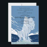 Yellowstone Nationalpark Wedding Invitation Retro Einladung<br><div class="desc">Vorstellung der eindrucksvollen Yellowstone Nationalpark Wedding Invitation Card, die mit lebendigen Retrofarben zum Leben erweckt wird! Erleben Sie die majestätische Yellowstone Nationalpark-Landschaft, die diese exquisite Einladung beherbergt. Personalisierung ist von entscheidender Bedeutung - mühelos den Text auf Ihre Hochzeitsspezifikationen abzustimmen. Wählen Sie aus einer Reihe von Schriftart-Stilen und -Farbtönen, die Ihr...</div>