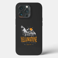 Yellowstone Nationalpark Wolf Mountains Vintage