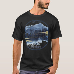 Yellowstone Nationalpark Wyoming 150 Jahre Annive T-Shirt