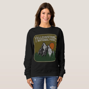 Yellowstone Nationalpark Wyoming Montana Idaho USA Sweatshirt