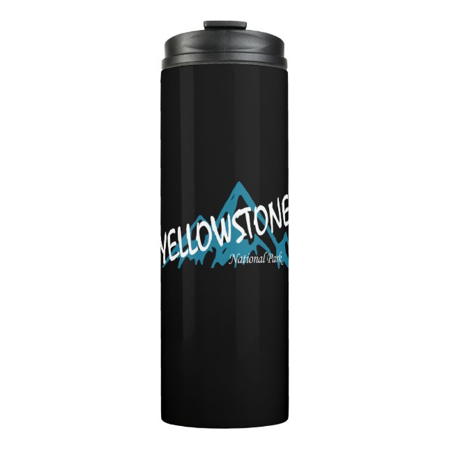 Yellowstone Nationalpark Wyoming Montana Thermosbecher (Vorderseite)