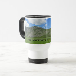 Yellowstone Natural Landcape Foto Nationalpark Reisebecher