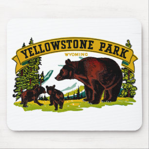 Yellowstone Park Mousepad