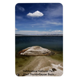 YELLOWSTONE-PARK, WESTdaumen-GEYSIR-BECKEN (5) Magnet