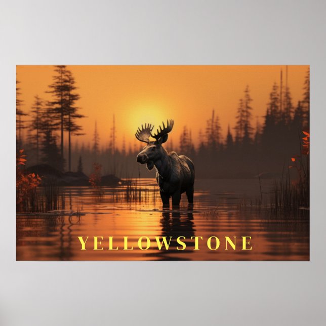 Yellowstone Poster Art (Vorne)
