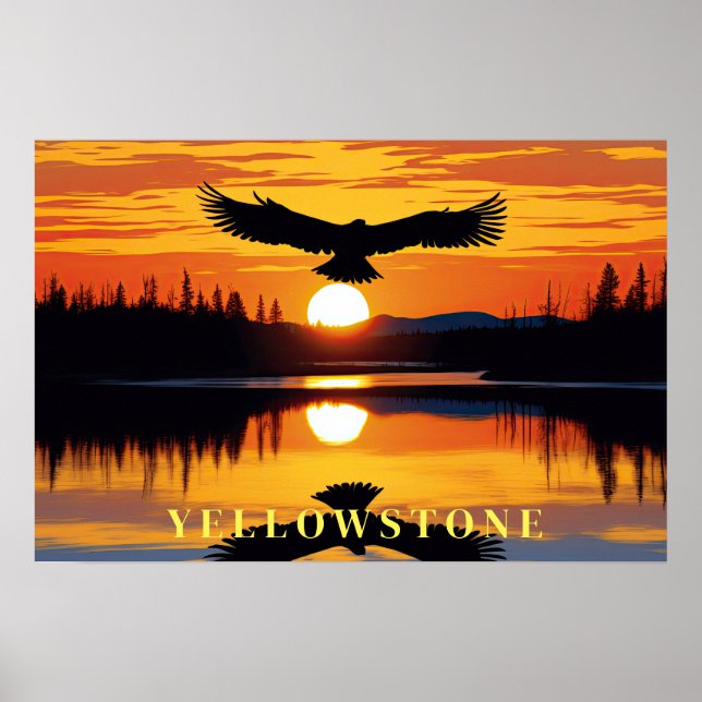Yellowstone Poster Art (Vorne)