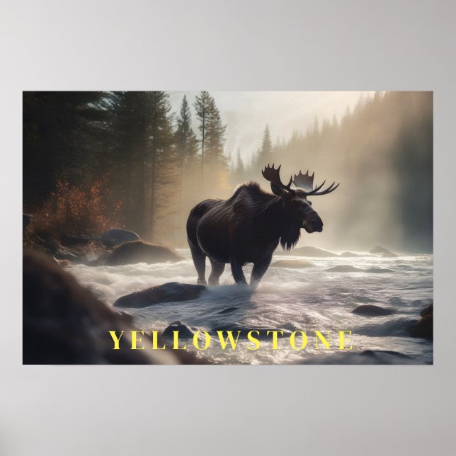 Yellowstone Poster Art (Vorne)